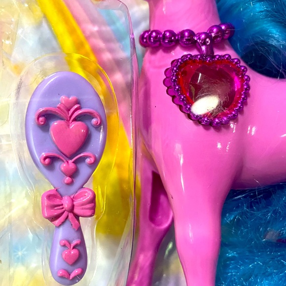 MAGIC TOUCH PONY VINTAGE 90s MAGIC HEART PONY MARIAH HEARTS LIGHT UP & BLINK - Picture 12 of 16